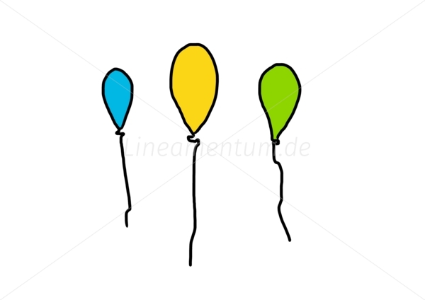 Ballons Luftballons fliegen an Geburtstag oder Hochzeit.jpg