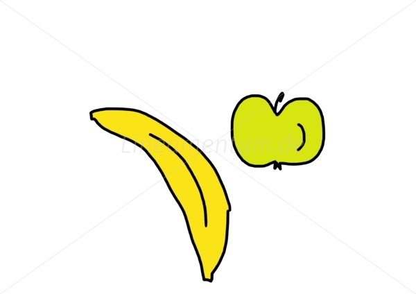Banane und Apfel.jpg Banane und Apfel.jpg
