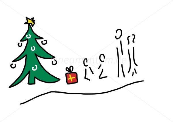 Familie an Weihnachten unterm Christbaum bei Bescherung.jpg Familie an Weihnachten unterm Christbaum bei Bescherung.jpg