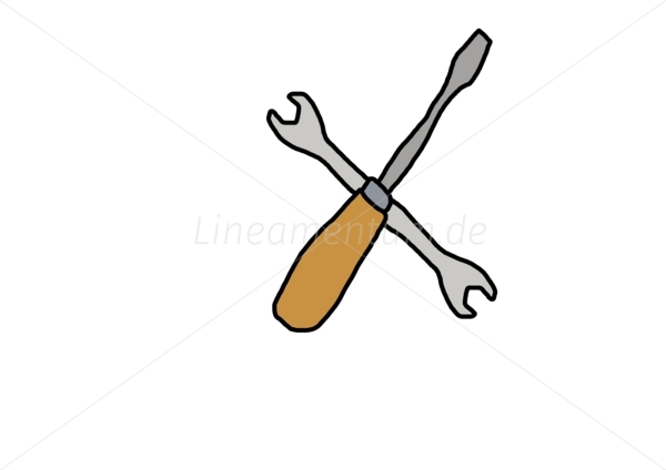 Handwerk Werkzeug Handwerker Schraubenzieher Schluessel Zeichnun Handwerk Werkzeug Handwerker Schraubenzieher Schluessel Zeichnun