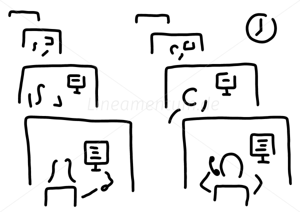 arbeitsplatz-ergonomie im call-center