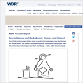 illustration webseite rundfunk