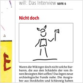 illustration zeitung vignette